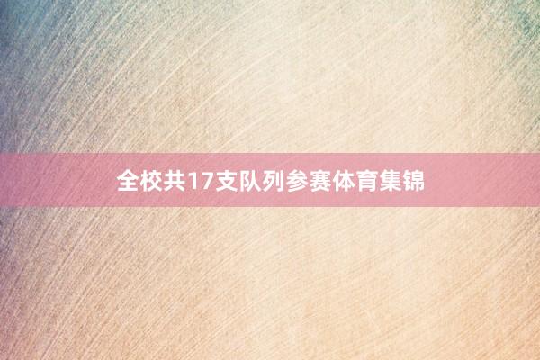 全校共17支队列参赛体育集锦