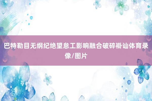 巴特勒目无纲纪绝望怠工影响融合破碎褂讪体育录像/图片