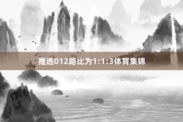 推选012路比为1:1:3体育集锦