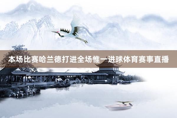 本场比赛哈兰德打进全场惟一进球体育赛事直播