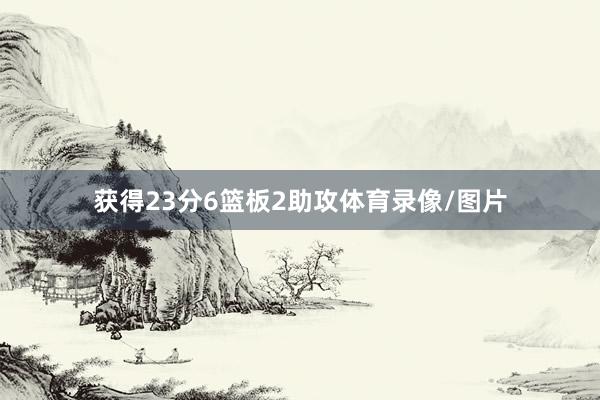获得23分6篮板2助攻体育录像/图片