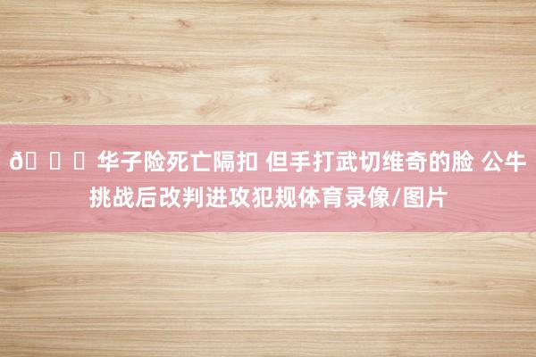 👀华子险死亡隔扣 但手打武切维奇的脸 公牛挑战后改判进攻犯规体育录像/图片