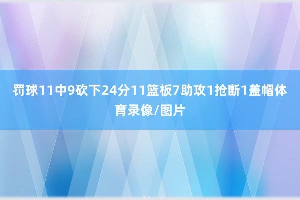 罚球11中9砍下24分11篮板7助攻1抢断1盖帽体育录像/图片